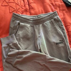 Puma Men's Gray Sweatpants
